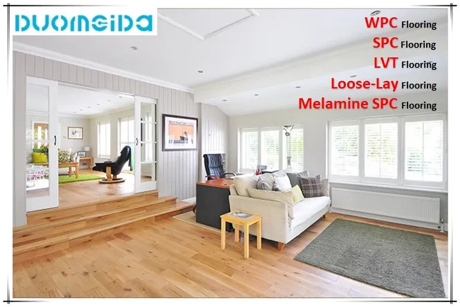 China Protex Spotted Gum Spc Hybrid Flooring, 9 mm Malaysia Spc Flooring, Spc Flooring with Aluminium Oxide Wear Layerv