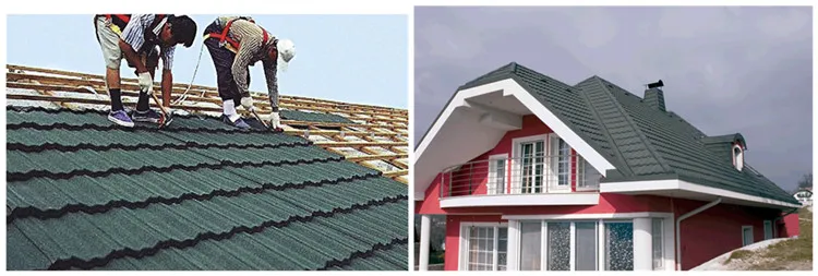 China Stone Coated Roof Sheet of Steel (Ripple Style)
