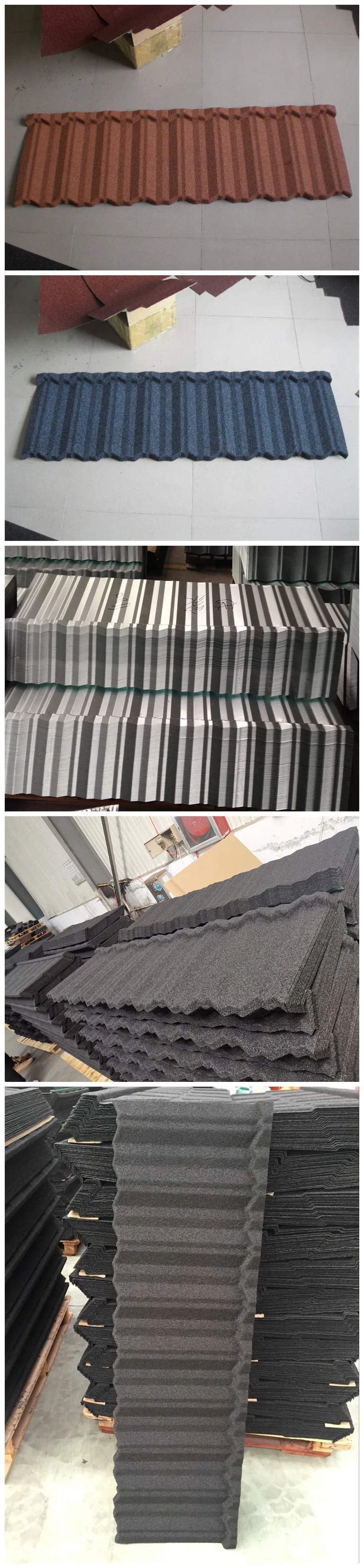 China Stone Coated Roof Sheet of Steel (Ripple Style)