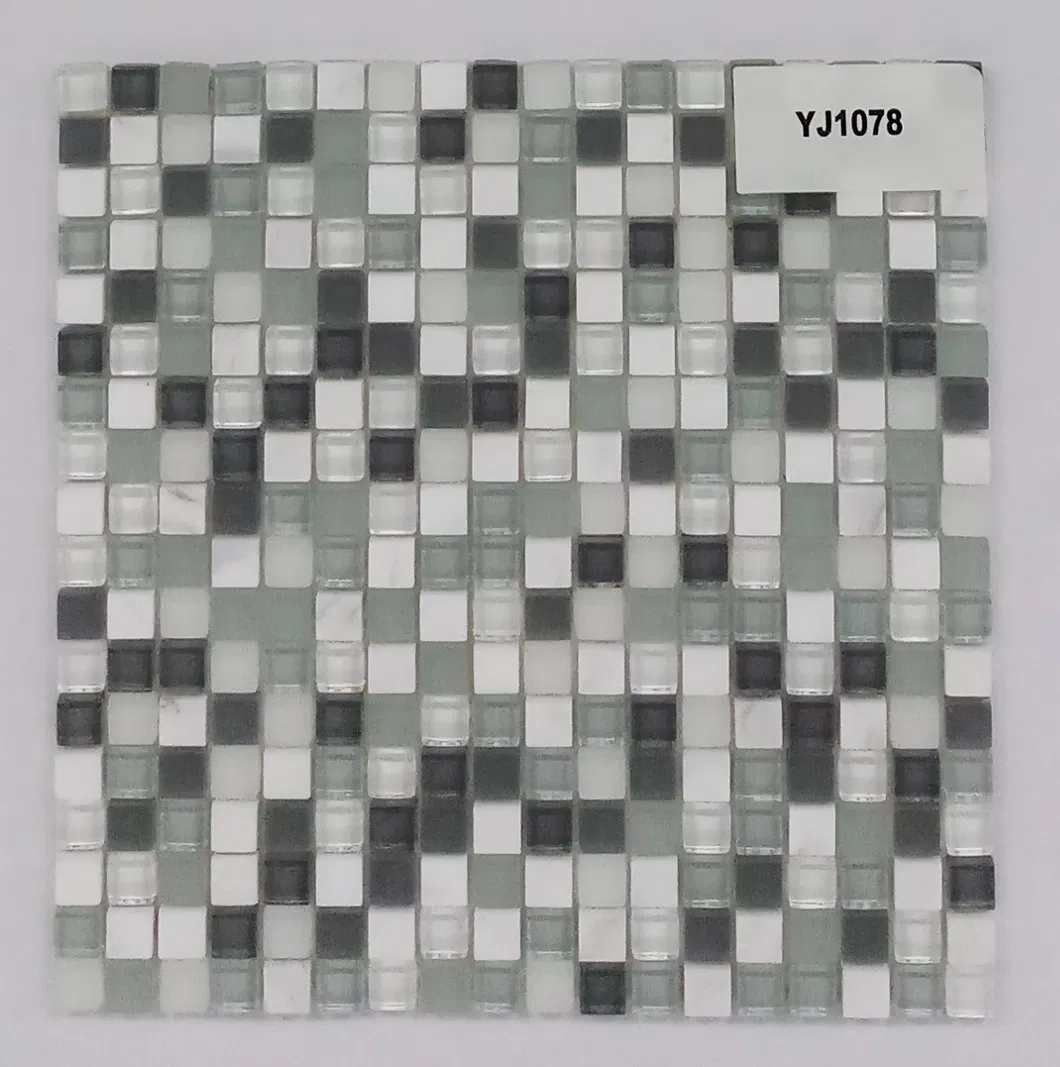 Classical Style Hot Sale Glass and Stone Mosaic for Kitchen Backsplash Tiles