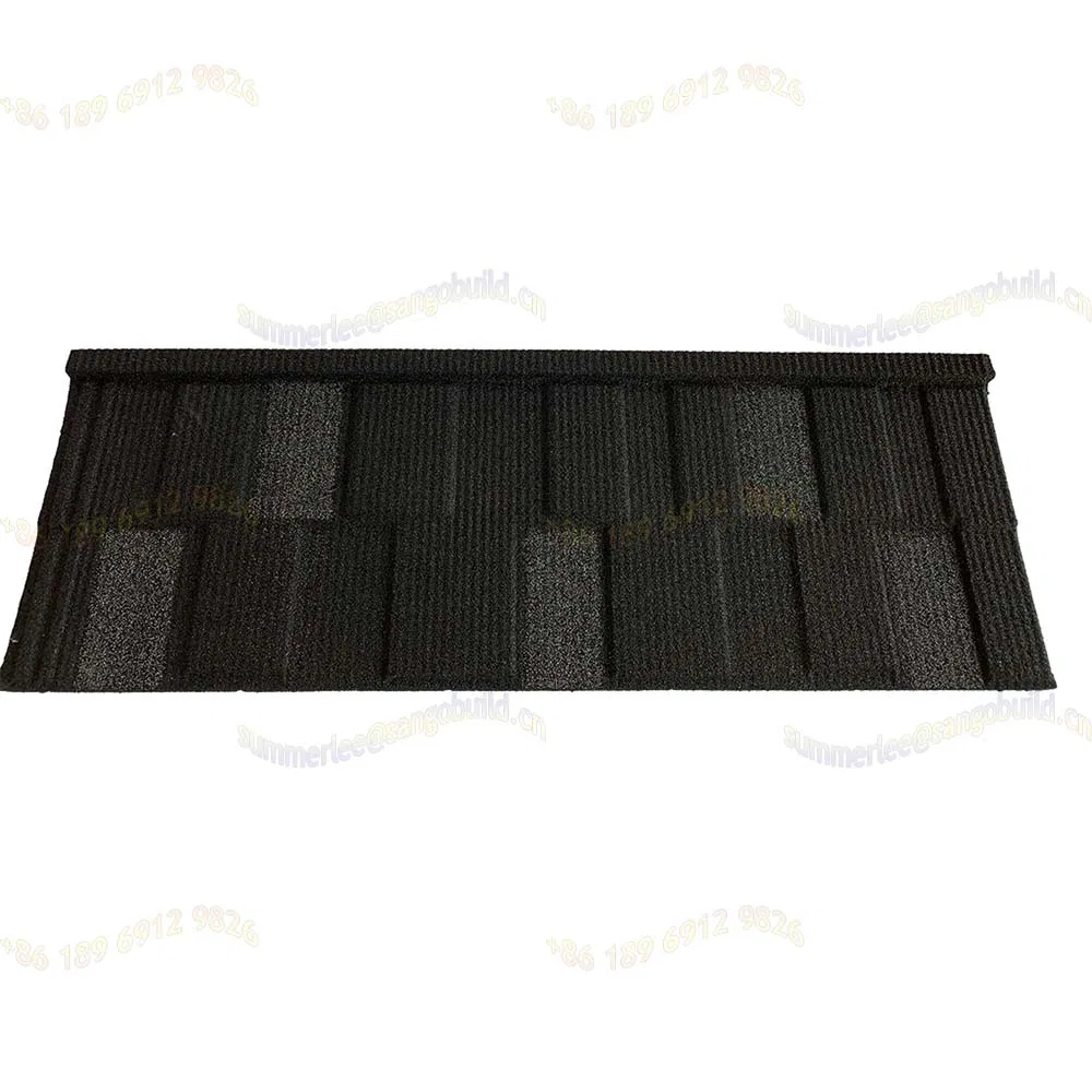 Cold Insulation Stone Coated Roofing Tilestypes of Cayman Islands1340*420mm Stone Coated Roofing