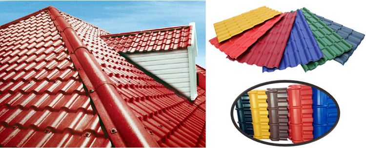Cold Resistance Heatproof Good Quality ASA Resin Synthetic Roof Tile