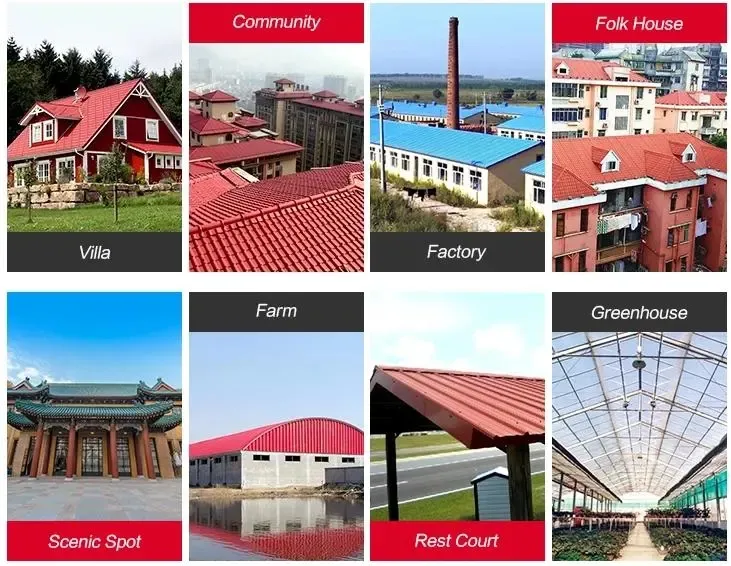 Colonial Roofing Tiles PVC UPVC Roof for Warehouse Factory Telhas PVC Roof Sheet