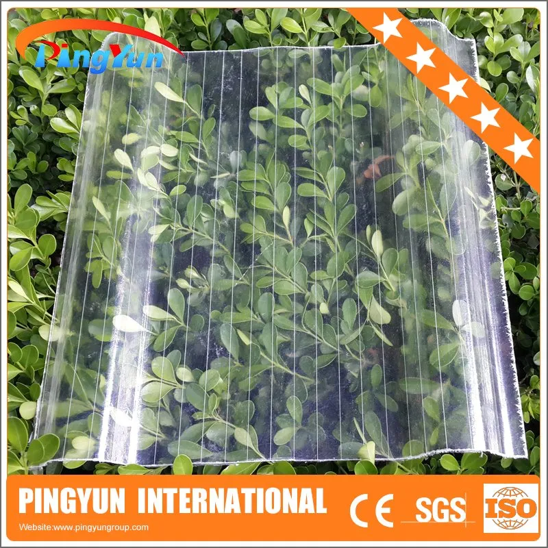 Colored Corrugated UPVC Plastic Wavy Roof Sheet Prices