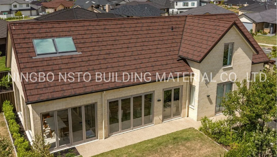 Colorful Stone Coated Metal Roofing Tile