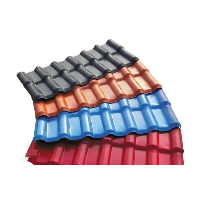 Colour Coated Sheets Synthetic Resin Roof Tile