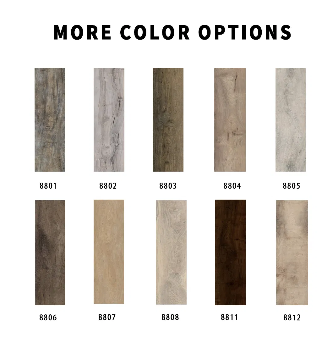 Commercial Decoration Multi-Scene Use 4mm/5mm/6mm Waterproof Spc Vinyl Floor