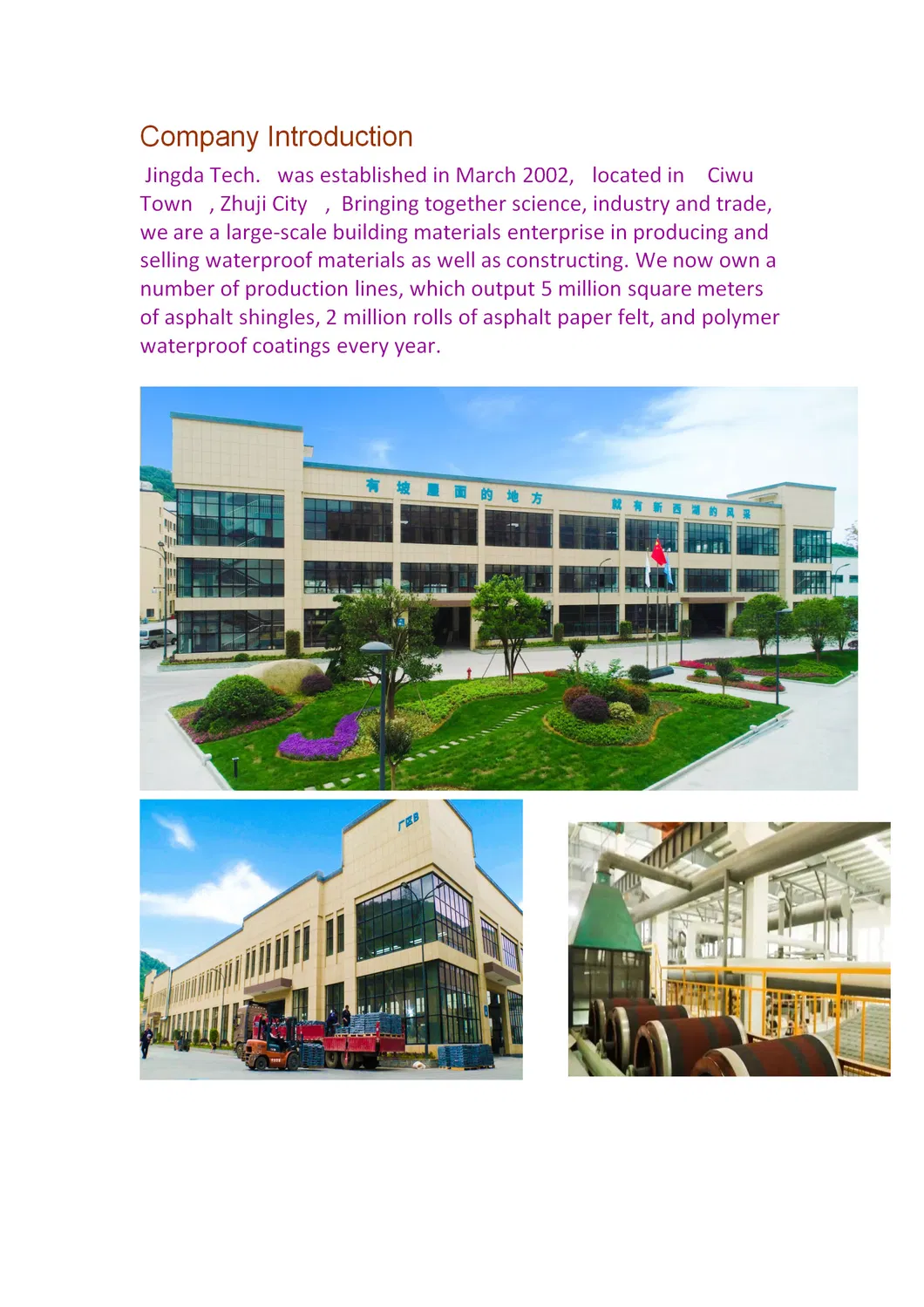 Components for Modular Building/Light Steel Villa Steel Tiles with Colored Stone Coating Spanish Construction Material