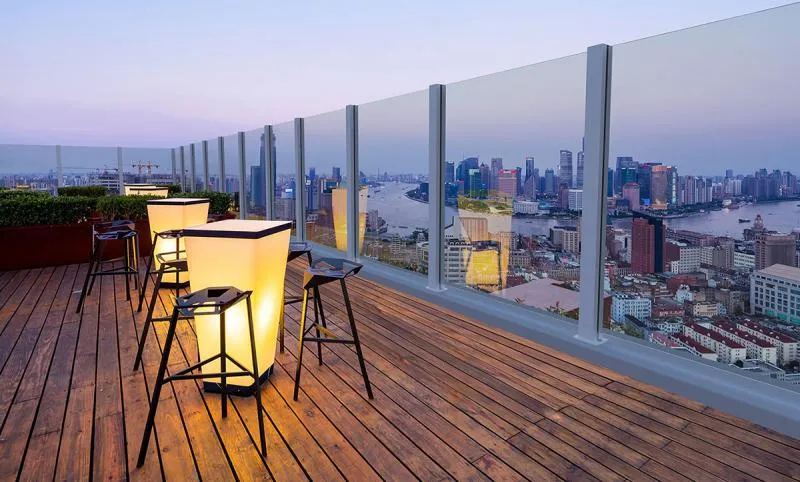 Composite Co-Extrusion WPC Timber Floor Tile 3D Embossing Court Yard Terrace