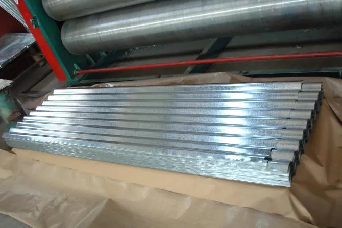 Corrugated Plate Steel Plate Galvanized Corrugated Steel Sheet SGCC