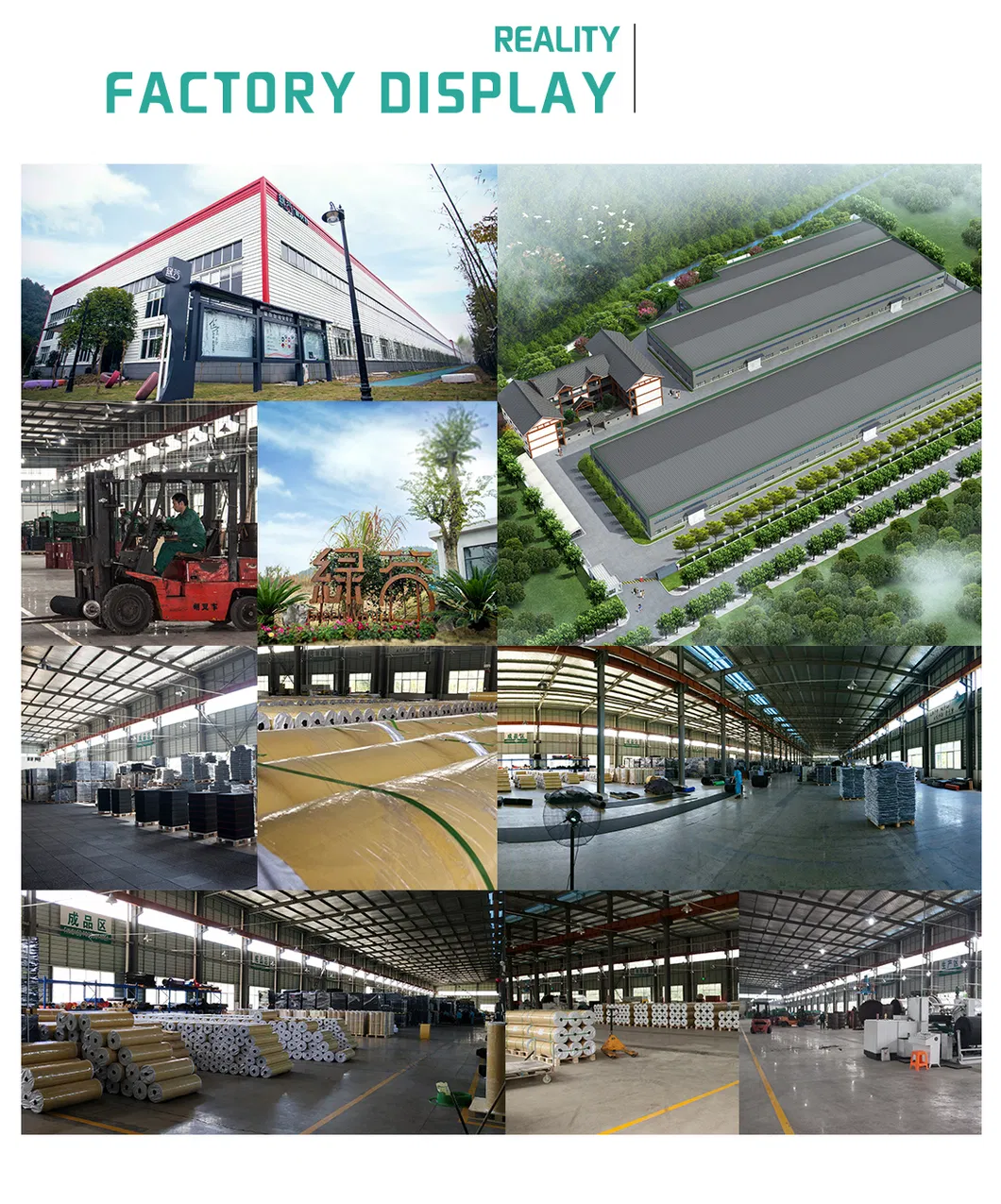 Customized New Generation Roll of Rubber Mat with EPDM Flecks Roll Recycled Colorful Rubber Flooring