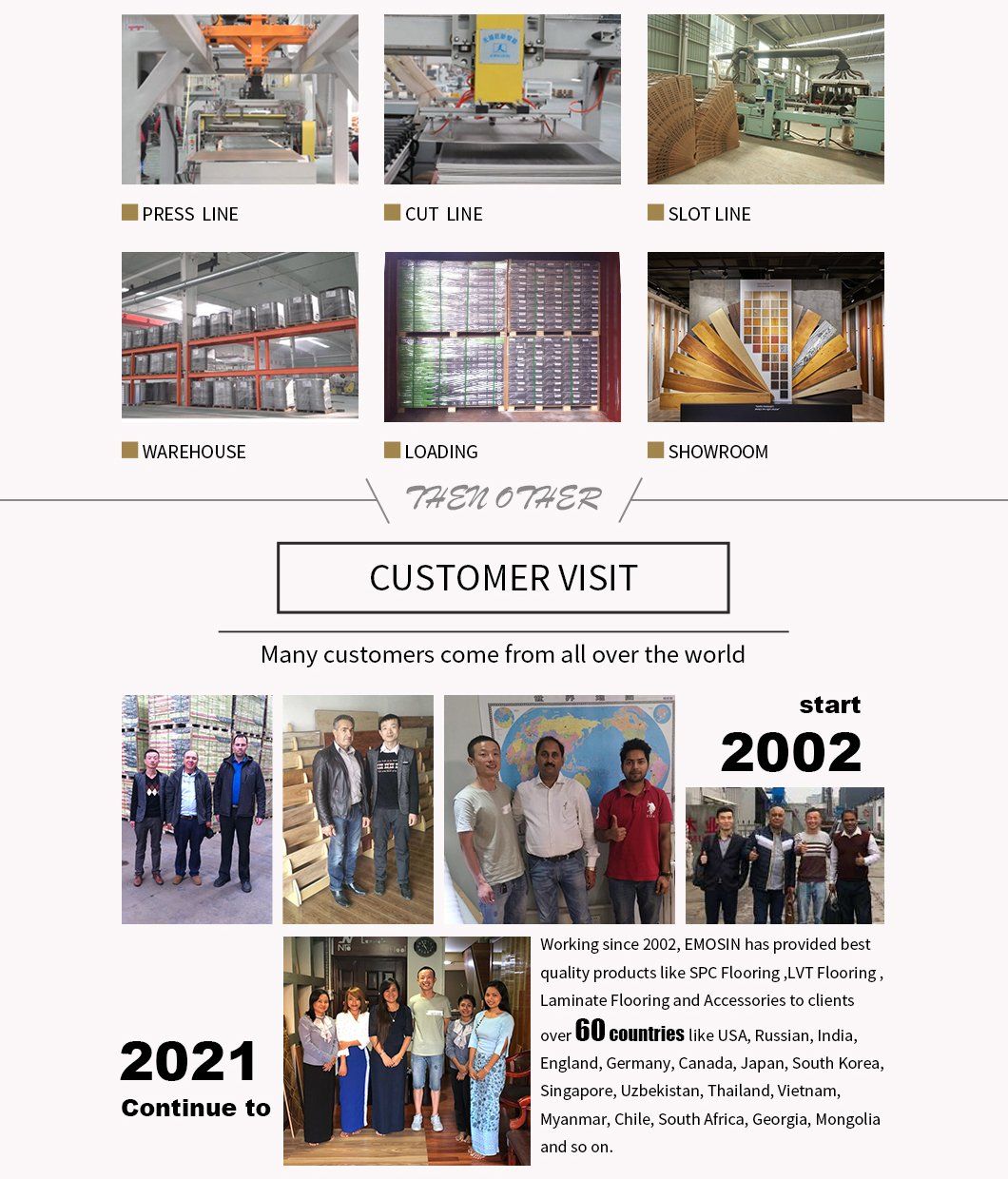 Dryback De Nuacute Cleo Riacutegido Anti-Rayado Lvt/PVC/Lvp/Rvp/Spc Suelo De Tablones De Material De Vinilo