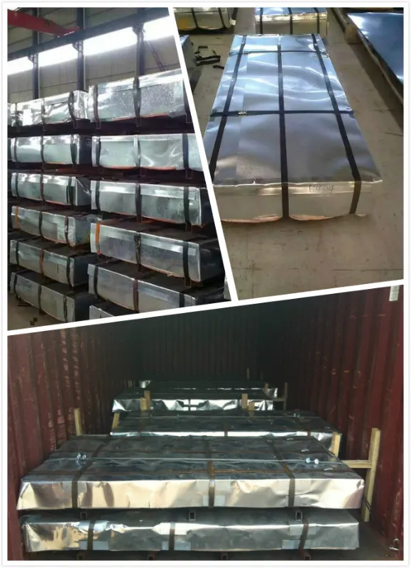 Durable Aluzinc Anti Corrosion Box Profiled Roofing Sheet