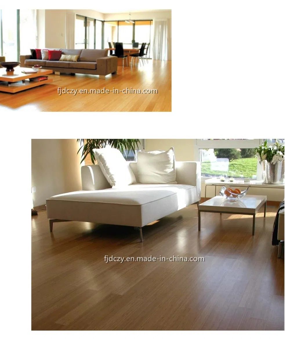 E0 Grade Interior Home Decoration Kindergarden Bamboo Wooden Laminate Flooring