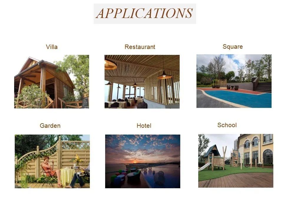 E0 Grade Interior Home Decoration Kindergarden Bamboo Wooden Laminate Flooring