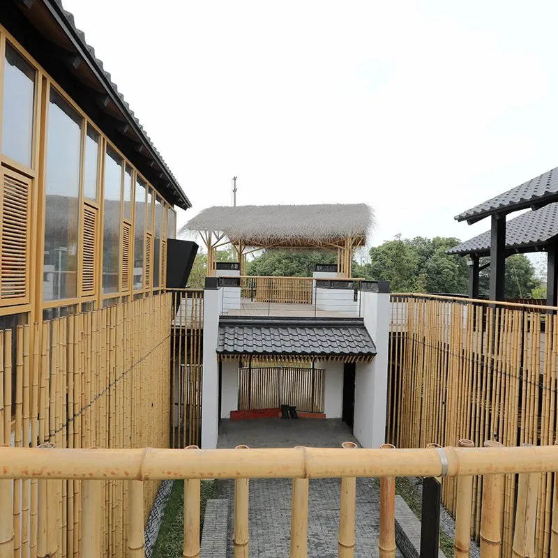 Eco-Friendly Strand Woven 18mm Carbonized Bamboo Decking Flooring Outdoor Bamboo Tongue and Groove