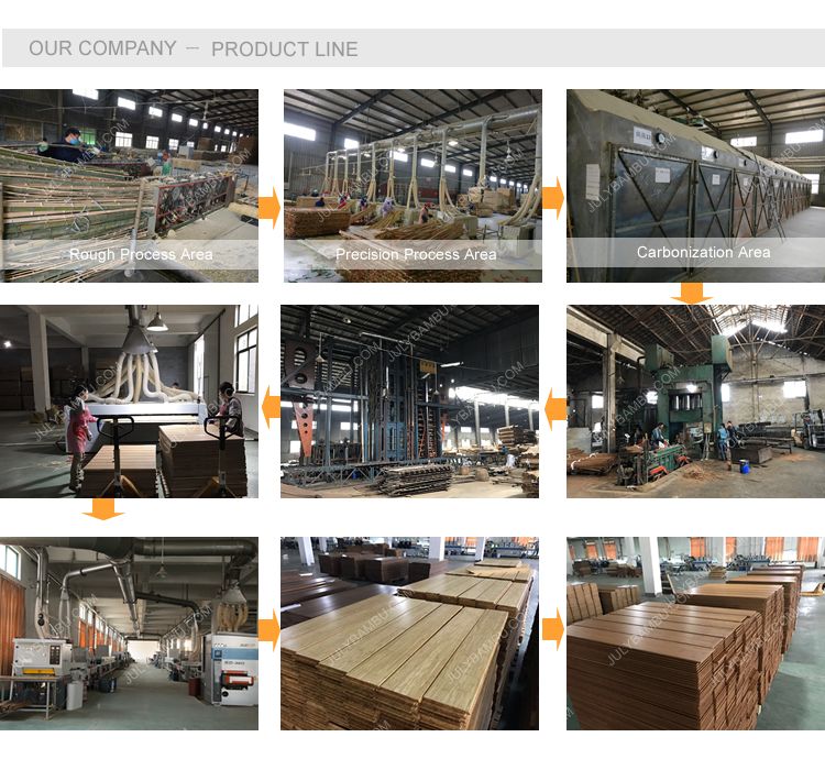 Factory Price Strand Woven Bamboo Flooring Click for Inoor Wood Flooring