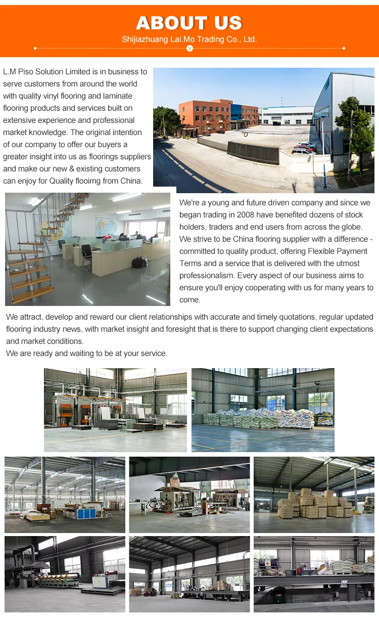 Factory Sale Cheap Spc Flooring 100% Virgen Material Vinyl Laminate Flooring