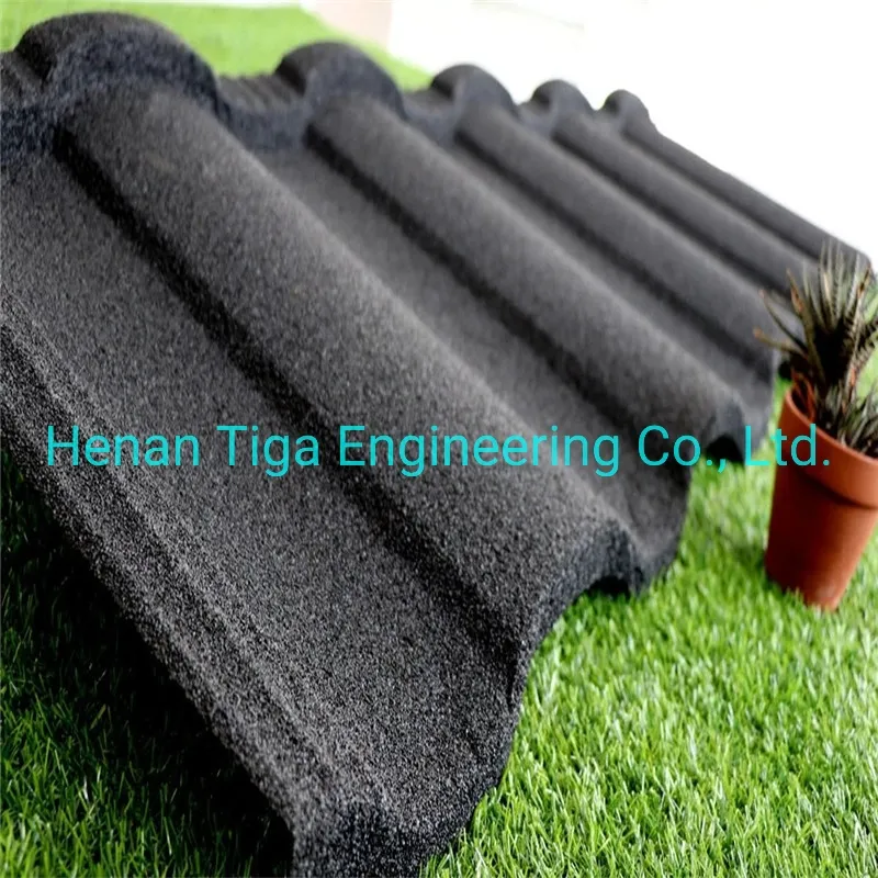 Factory Wholesale Color Stoned Gravel Coating Metal Roofing Tiles