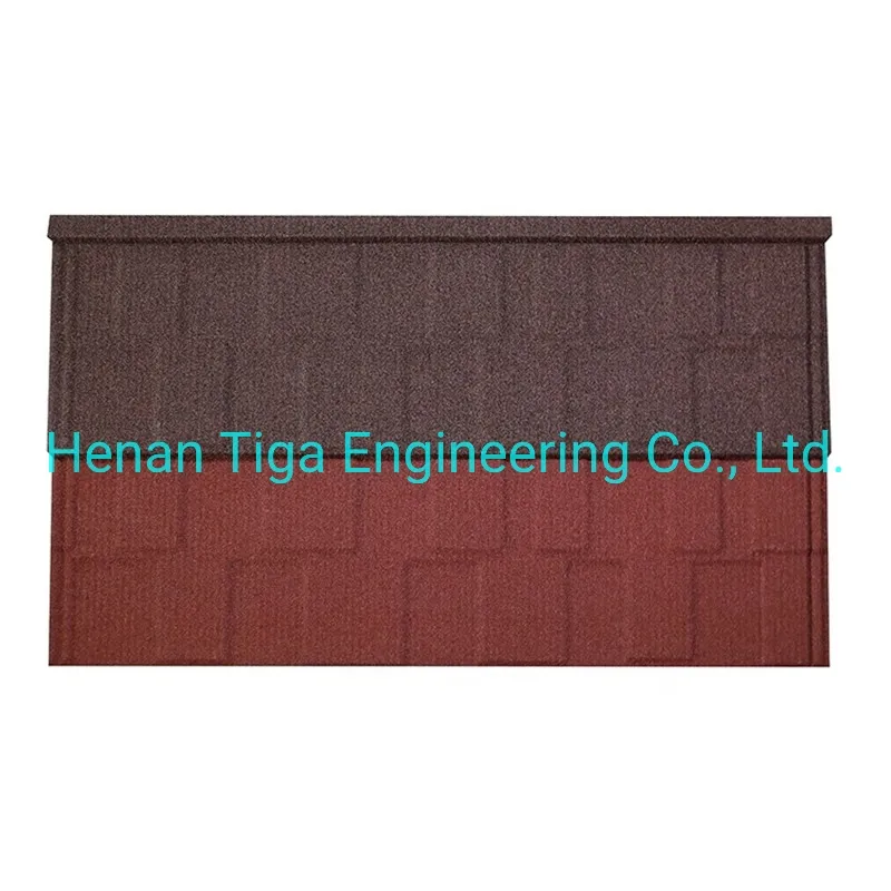 Factory Wholesale Color Stoned Gravel Coating Metal Roofing Tiles