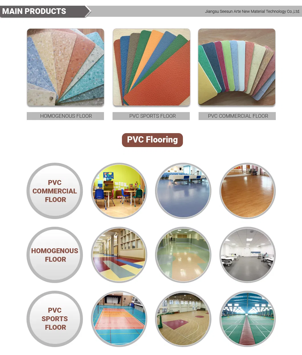 Fashion High Stability Heat Resistant Modern Style Airport Flooring