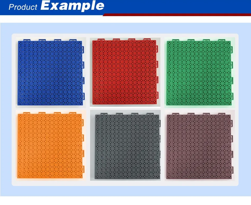 Fiba Basketball Flooring Interlocking Court Tile