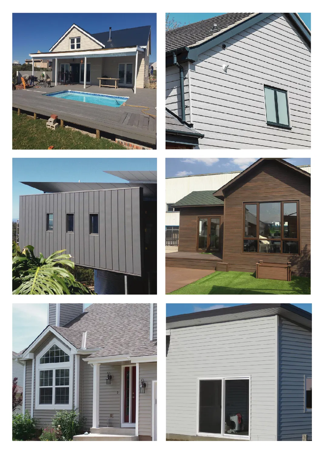 Fire Proof Decorative WPC Alfresco Composite Wall Panel