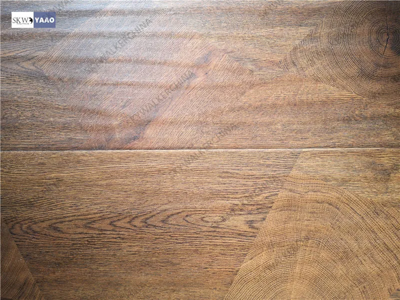 Firephoof Eco-Friendly Wood Floor Tiles Laminated Flooring 12mm Click Flooring