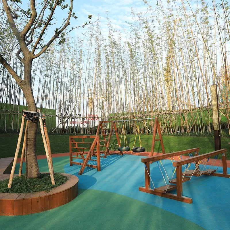 Fireproof Waterproof Eco-Forest Outdoor Strand Woven Bamboo Engineered Laminated Flooring