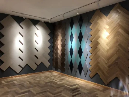 Fishbone Pattern Parquet Flooring