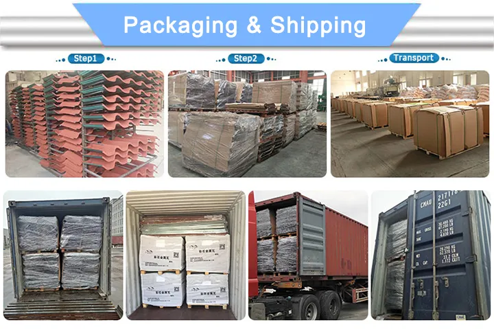 Flat Roof Asphalt Shingle Stone Coated Steel Roofing Tile