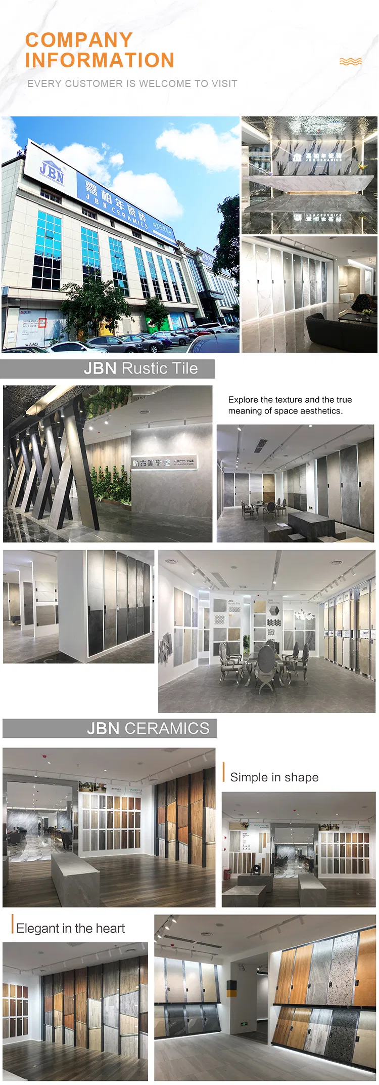 Foshan High Quality 60X60 Black Tile Black and White Line Porcelain Marble Floor Tile Jm6615