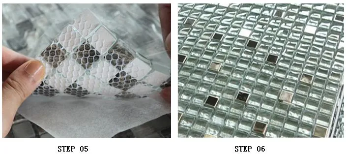 Foshan Manufacturer Arrow Glass Mosaic Tiling for Interior Home-Jd102