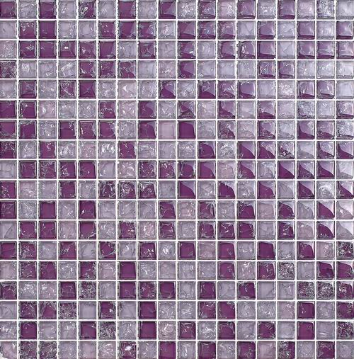 Foshan Manufacturer Crack Glass Mosaic Tiling for Interior Home (G815011)