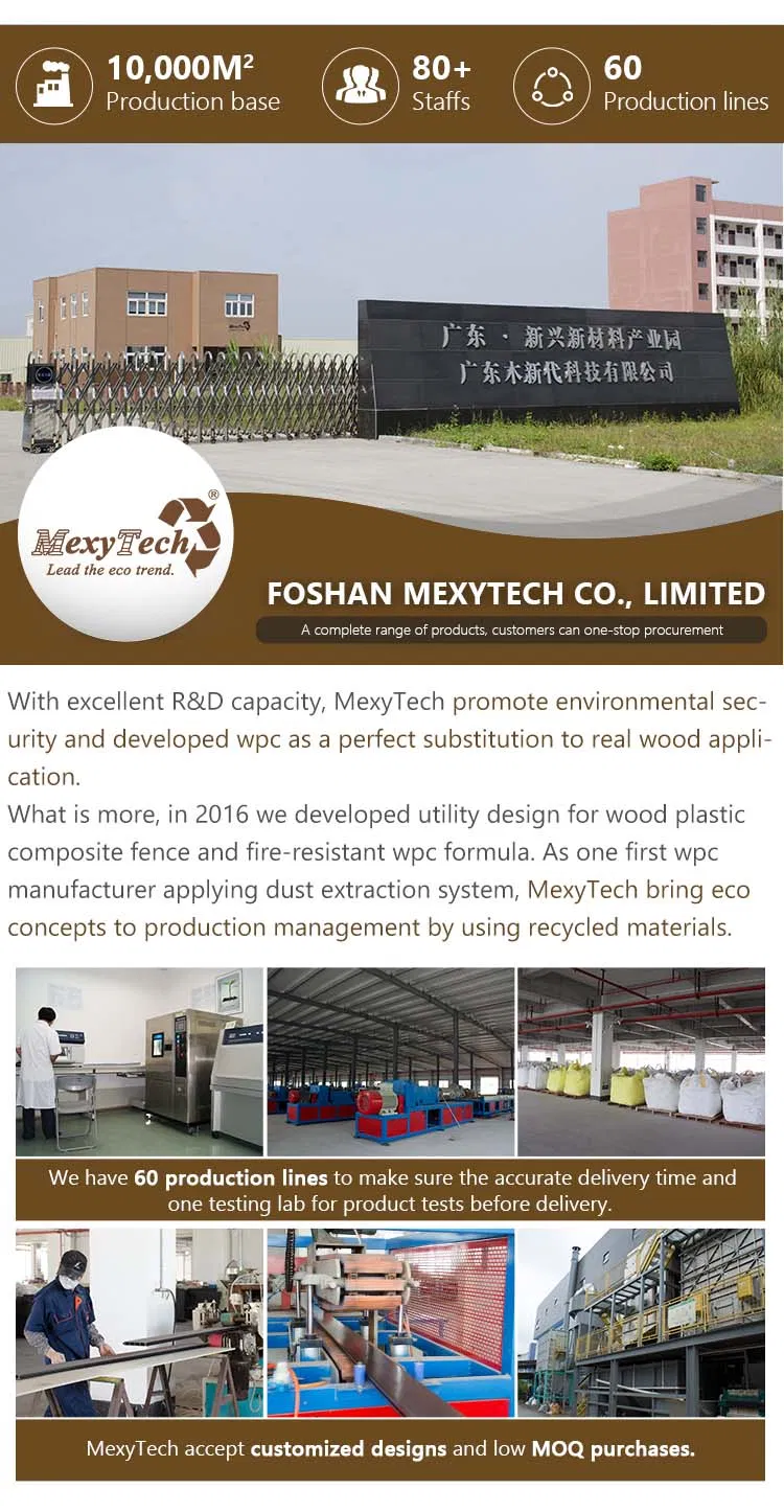 Foshan Mexytech Composite Wood Decking Oak Flooring for Outdoor Terrace Composite Traditional Classic Style