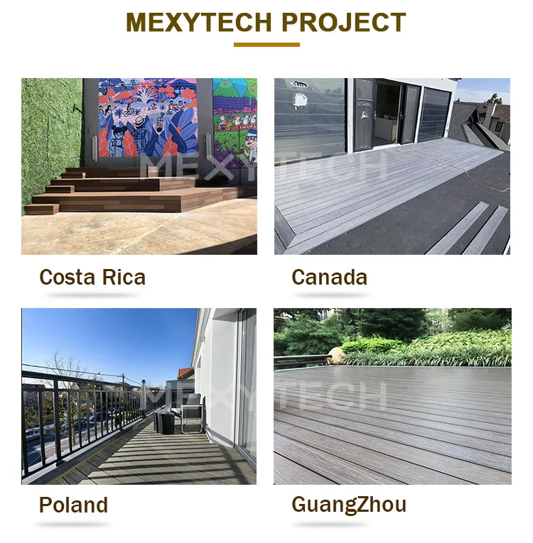 Foshan Mexytech Composite Wood Decking Oak Flooring for Outdoor Terrace Composite Traditional Classic Style