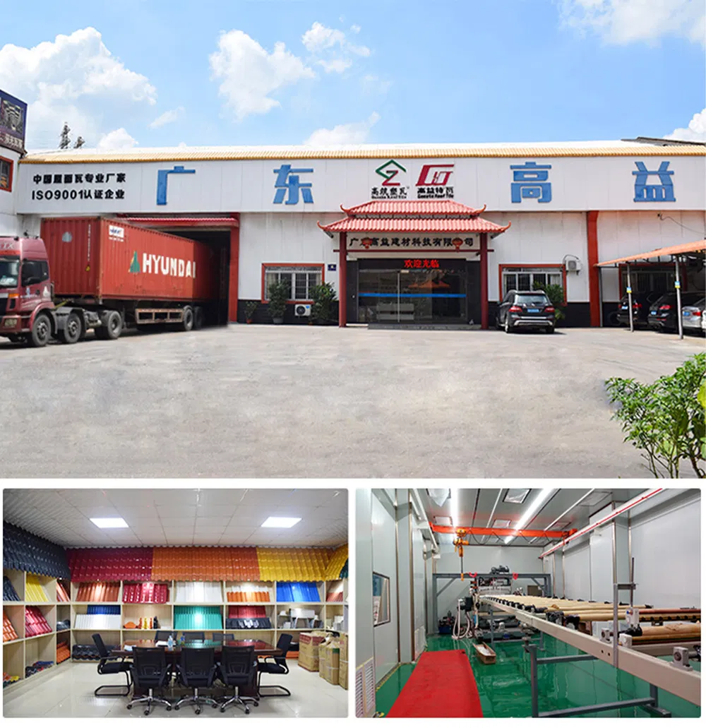 Foshan Supplier Heat Resistant Roof Sheet ASA Insulated Roof Tiles