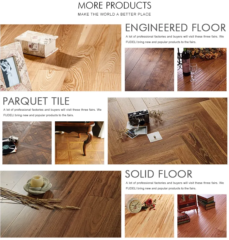 Fudeli Special Art Parquet Multi-Layer Engineered Lacquered /Oil Wood Floor