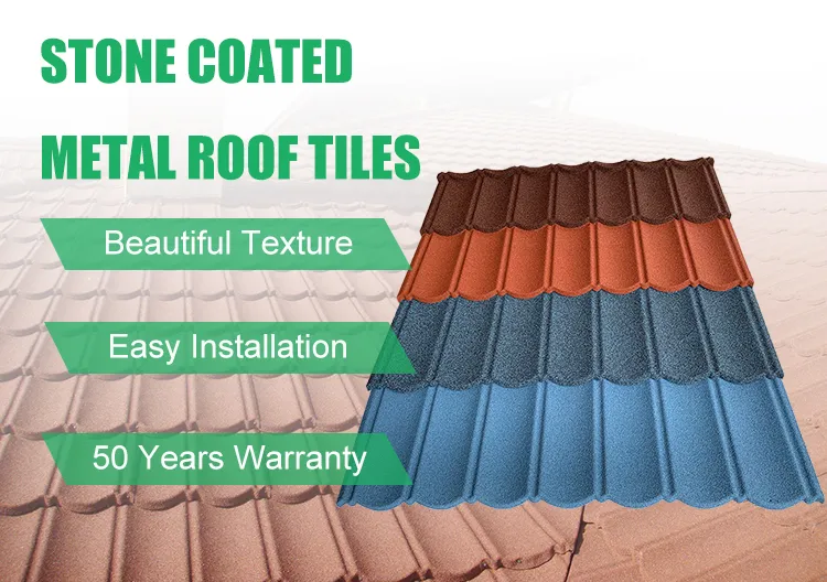 Ghana Stone Coated Aluzinc Steel Solar Roof Tiles Light Ivory Mabati Roofing 1340*420 mm