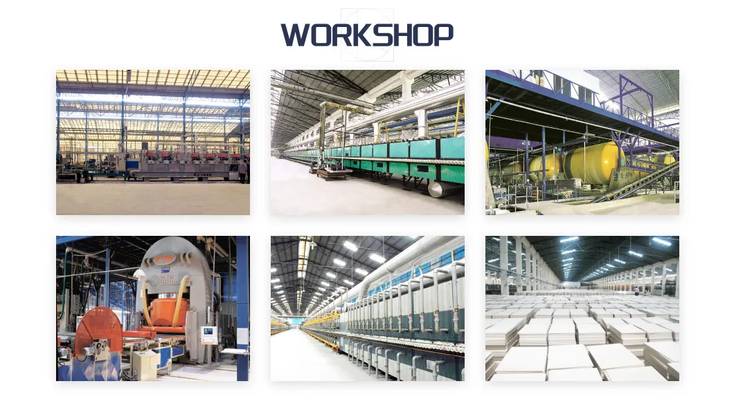 Glazed Ceramic Wall Tile for Living Room Interior Flooring 63011