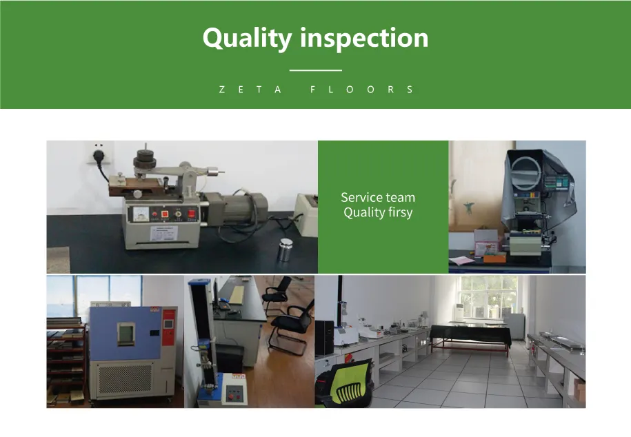 Good Prices Rigid Core a-B-a Pressed Spc Parquet Luxury Vinyl Flooring Click.