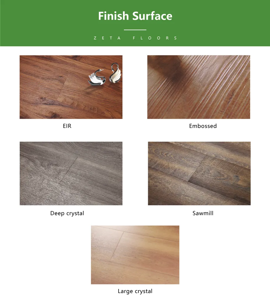 Good Prices Rigid Core a-B-a Pressed Spc Parquet Luxury Vinyl Flooring Click.