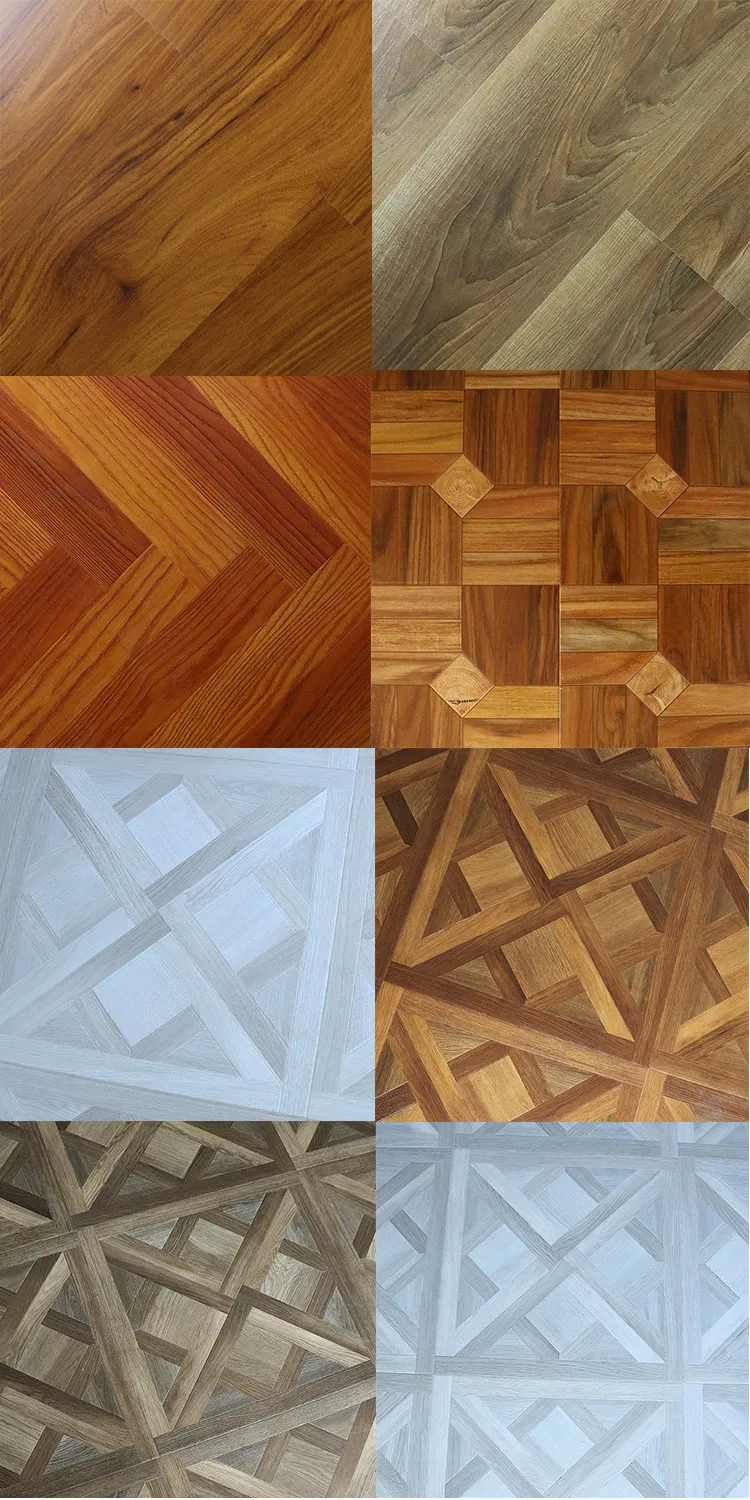 Good Quality Waterproof HDF 12mm V Groove Laminate Flooring