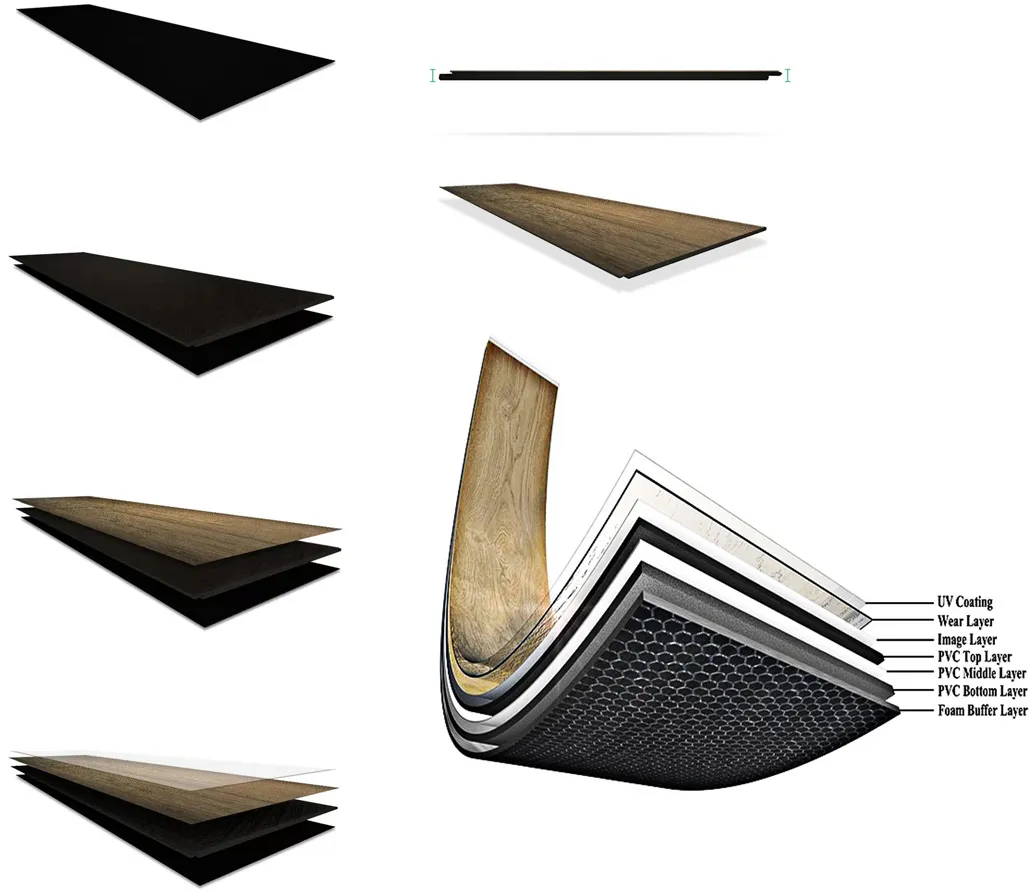 Great Price Best Quality Click PVC Flooring/Vinyl Floor