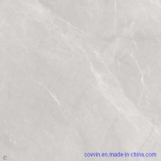 Grey Cement Glazed Porcelain Floor Tile From Zibo Factory