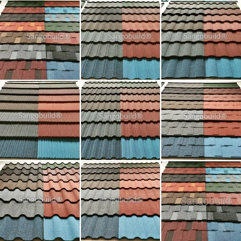 Guangdong Factory Addordable Roofing Materials Prices Per Square Meter for Metal Roof Tiles