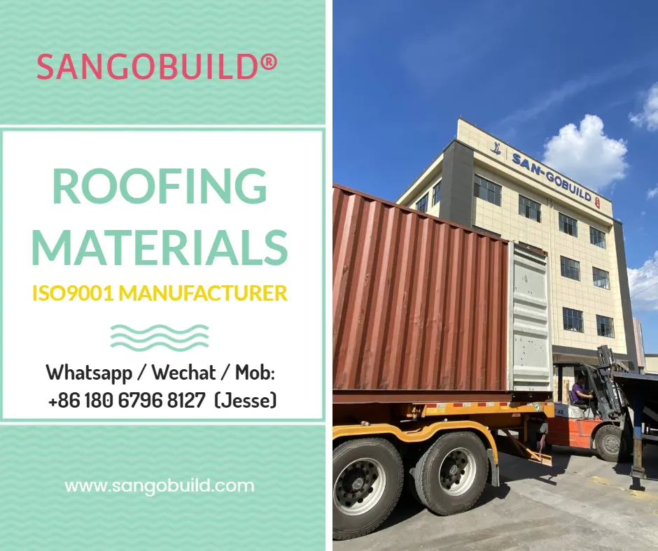 Guangdong Factory Addordable Roofing Materials Prices Per Square Meter for Metal Roof Tiles