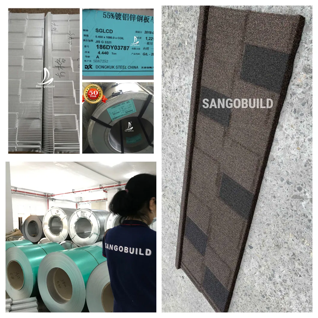 Guangdong Factory Addordable Roofing Materials Prices Per Square Meter for Metal Roof Tiles