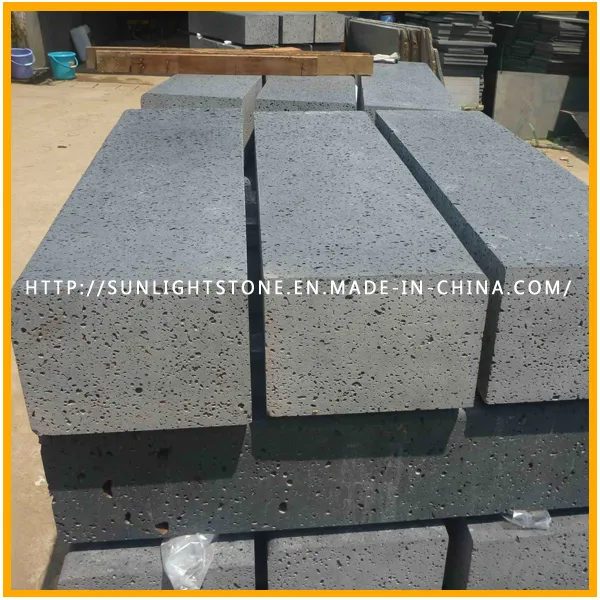 Hainan Black Basalt for Paving Stone in Sideway Pavement