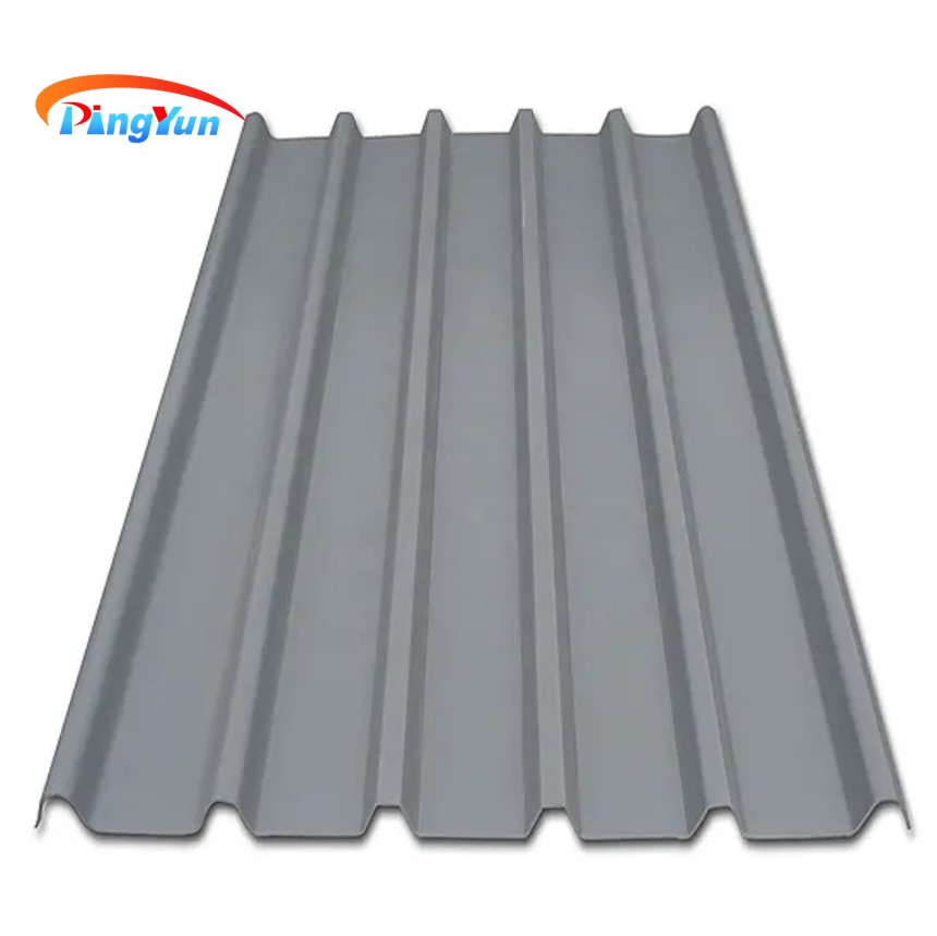 Heat Insulation Roof Sheet PVC Plastic Roof Tile Construction Material